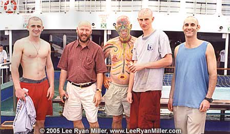 Shaved Heads Shipboard Life Semester At Sea Voyage Institute Shipboard Education University Pittsburgh Lee Ryan Miller Study Fun Sailing Traveling Semester At Sea Voyage Institute Shipboard Education University Pittsburgh Lee Ryan Miller